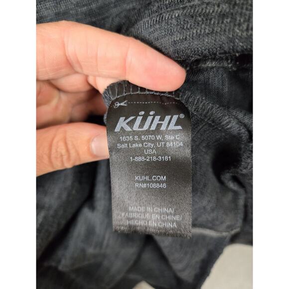 Kuhl Lea Cowl Neck Sweatshirt Womens Medium M Gray Pullover Stretch Outdoorsy - Picture 4 of 7